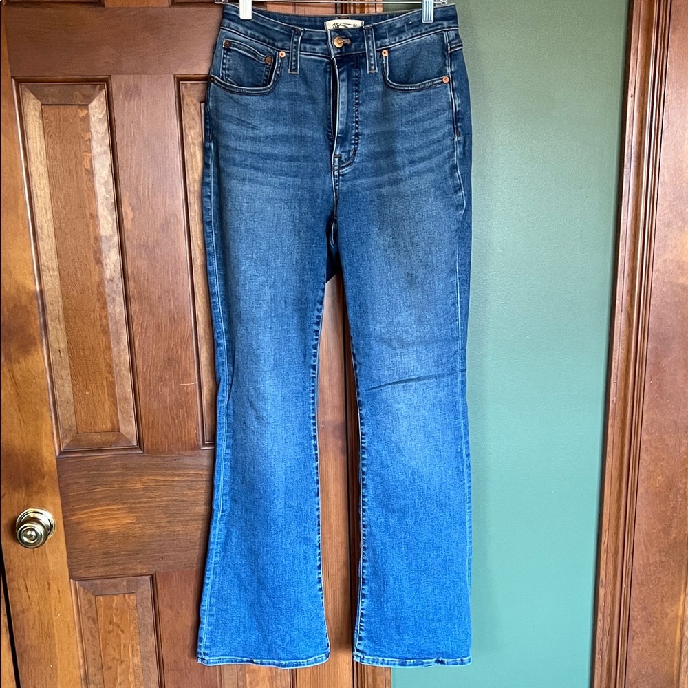 Madewell Flare Women's Jeans in Deep Blue